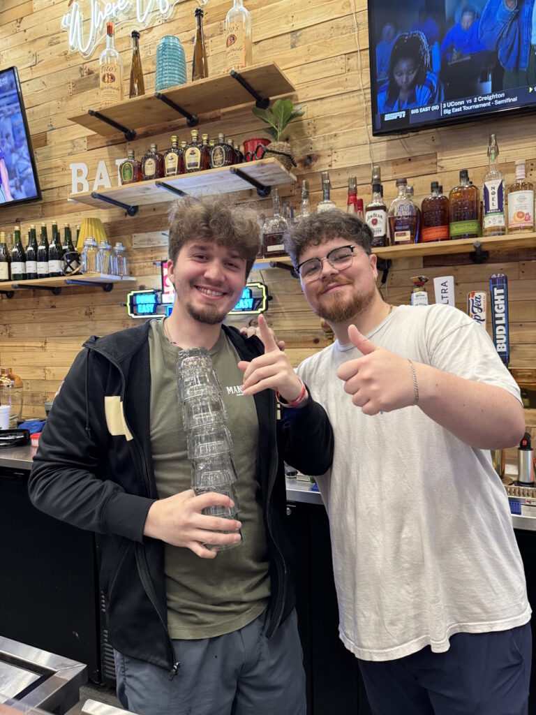 Friendly Employees at Mandez's Seafood Bar and Grill